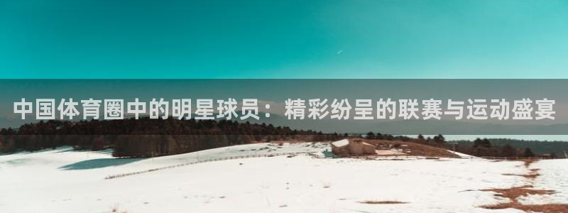 中国体育圈中的明星球员：精彩纷呈的联赛与运动盛宴